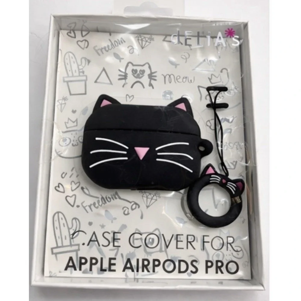 Black Cat Silicone Case Cover For Apple iPod Pro– Fits Gen 1 – New in Box
